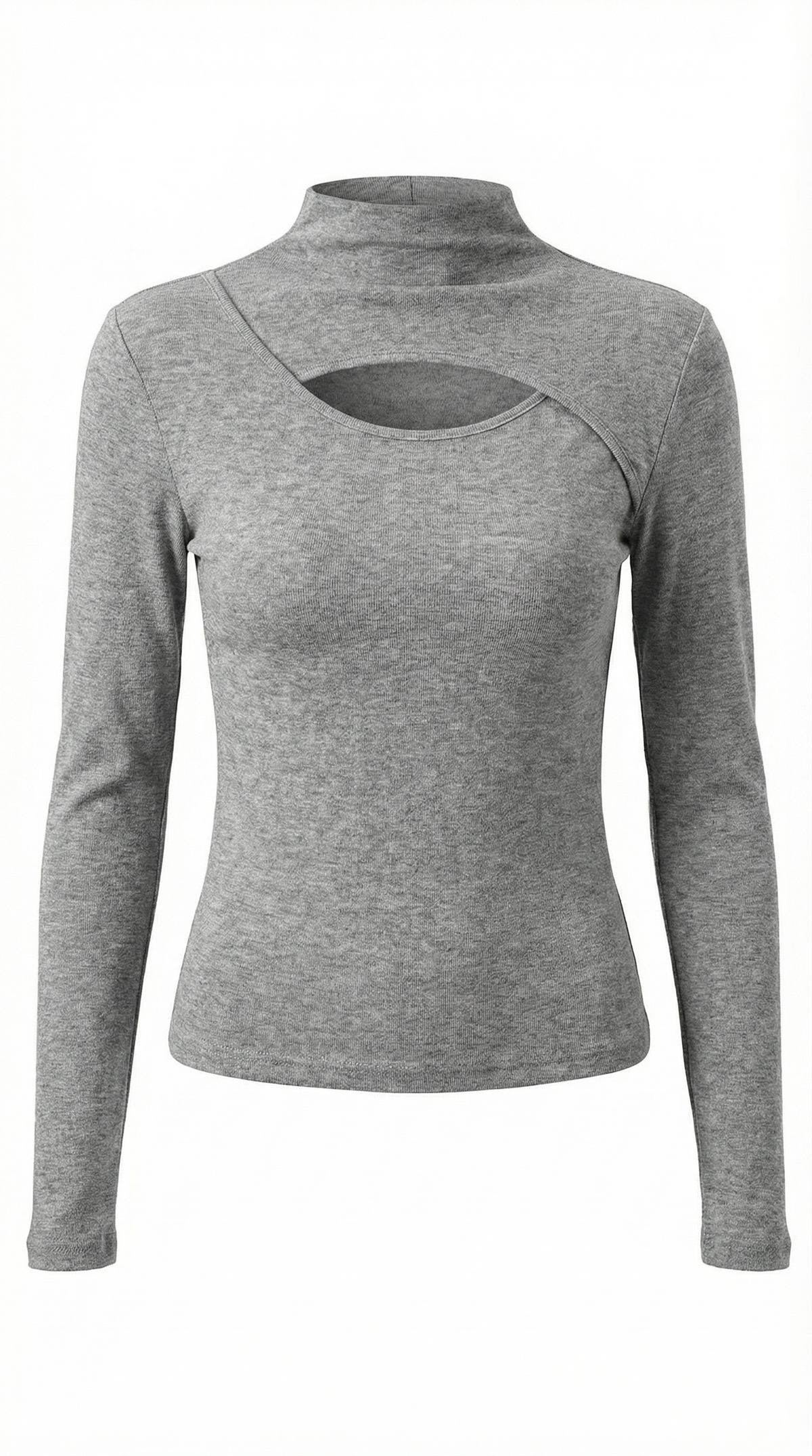 Élina Cora™ | Chic Long Sleeve Corte Top