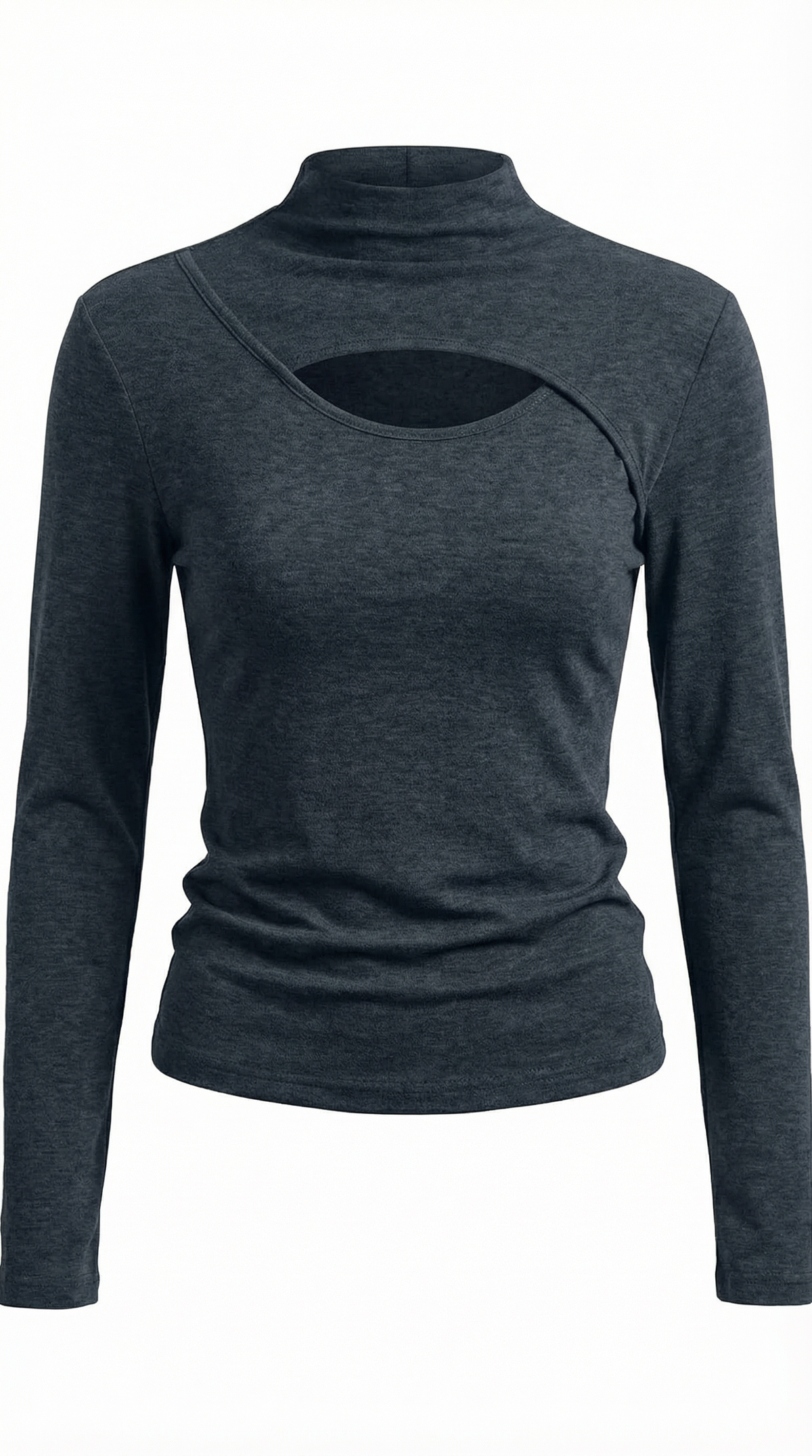 Élina Cora™ | Chic Long Sleeve Corte Top
