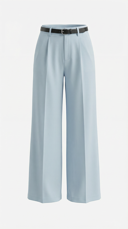María Elina™ | Bertha Pantalones Amplios de Tela