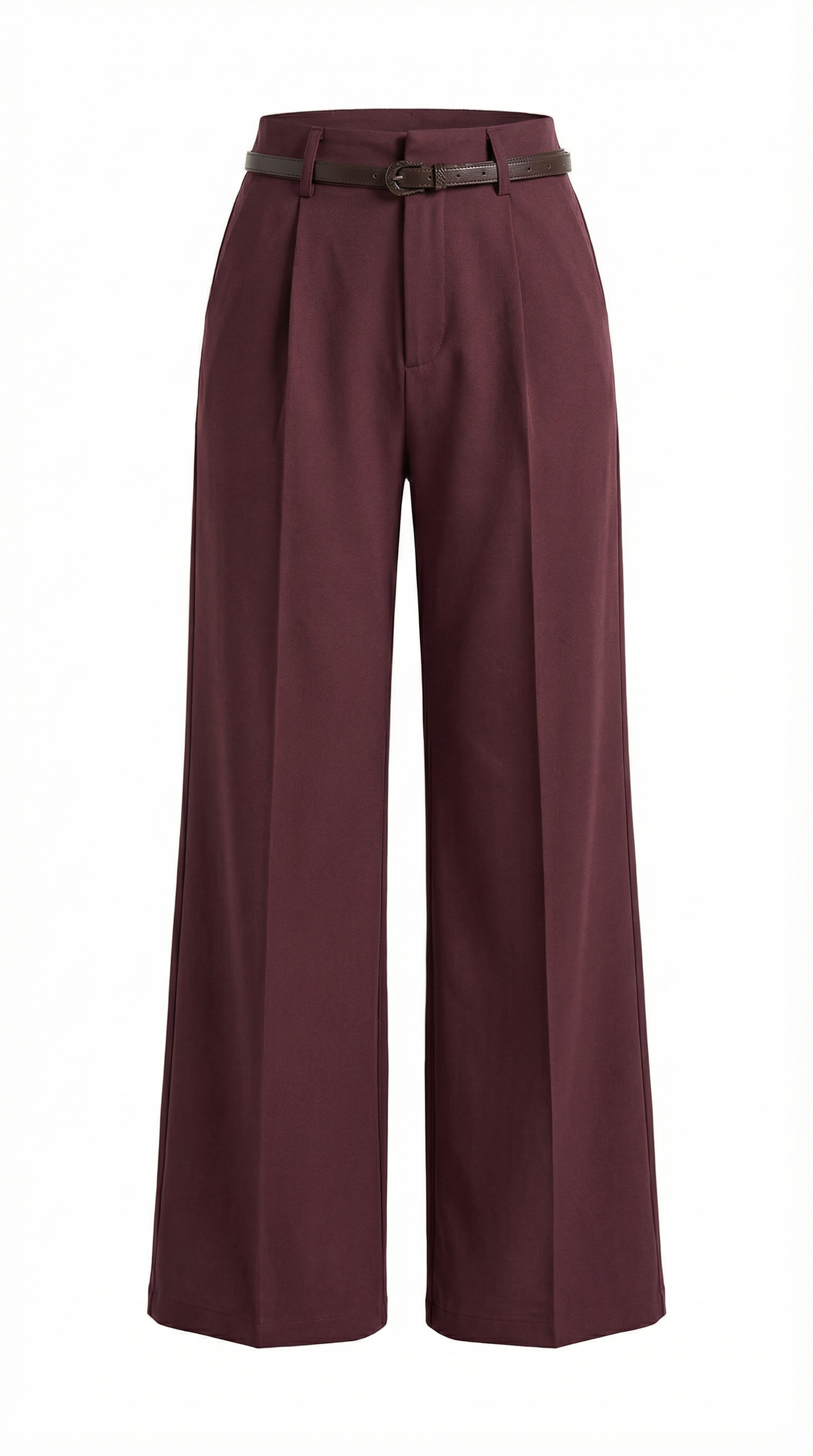 María Elina™ | Bertha Pantalones Amplios de Tela