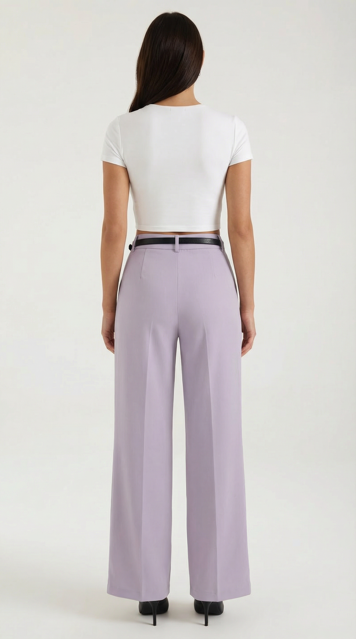 María Elina™ | Bertha Pantalones Amplios de Tela