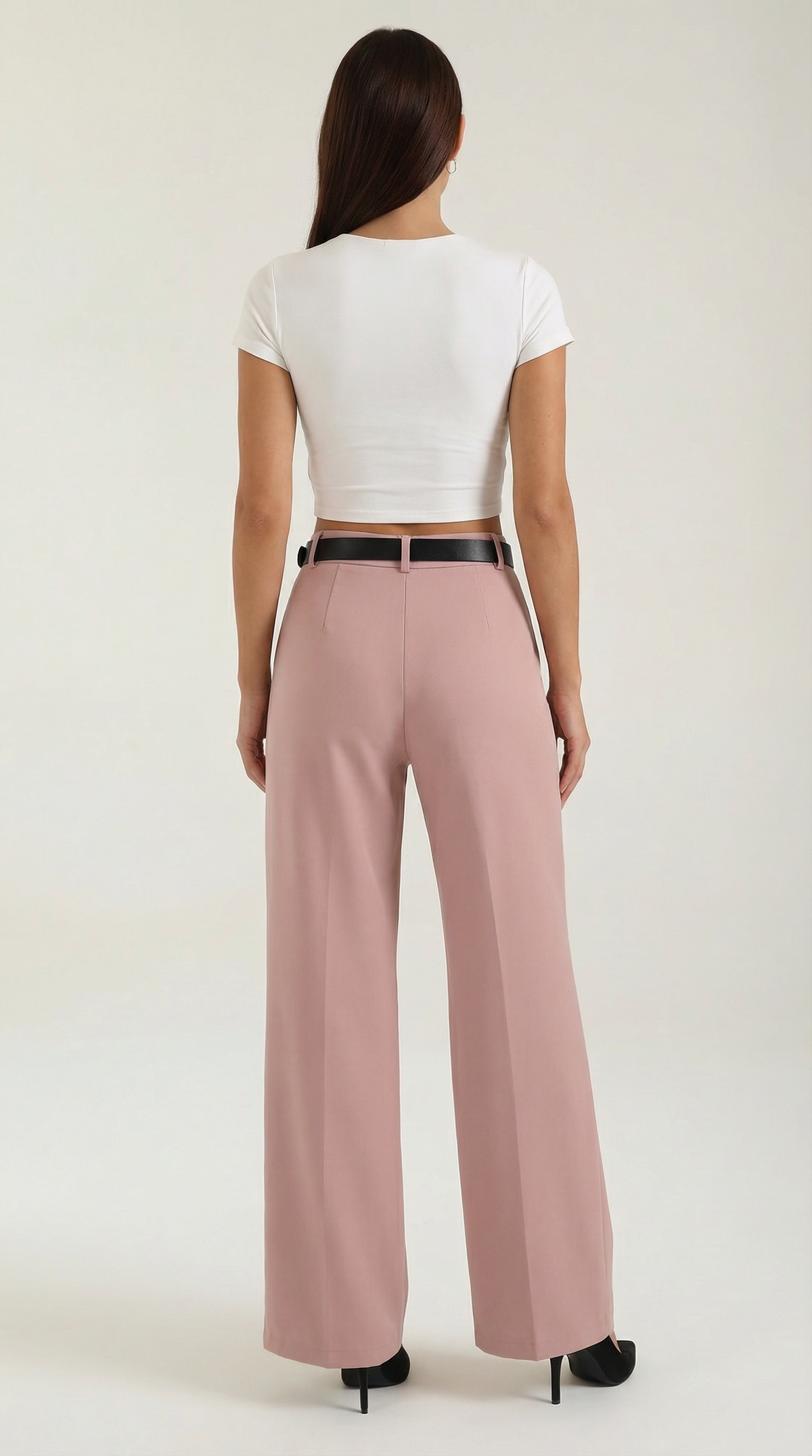 María Elina™ | Bertha Pantalones Amplios de Tela