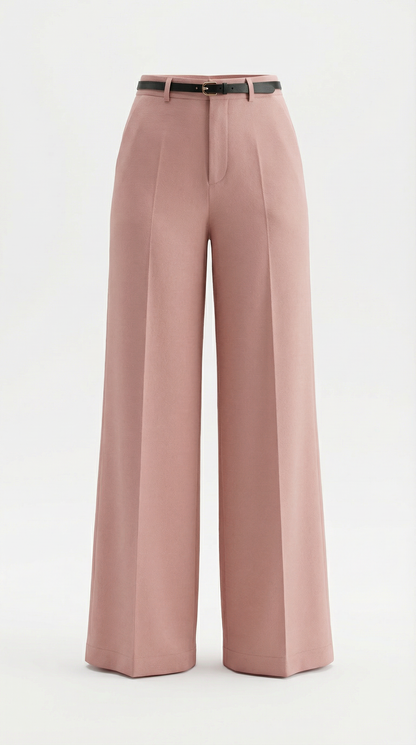 María Elina™ | Bertha Pantalones Amplios de Tela