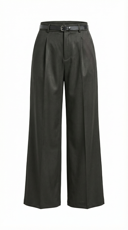 María Elina™ | Bertha Pantalones Amplios de Tela