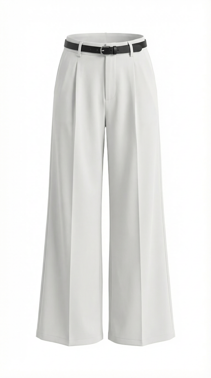 María Elina™ | Bertha Pantalones Amplios de Tela