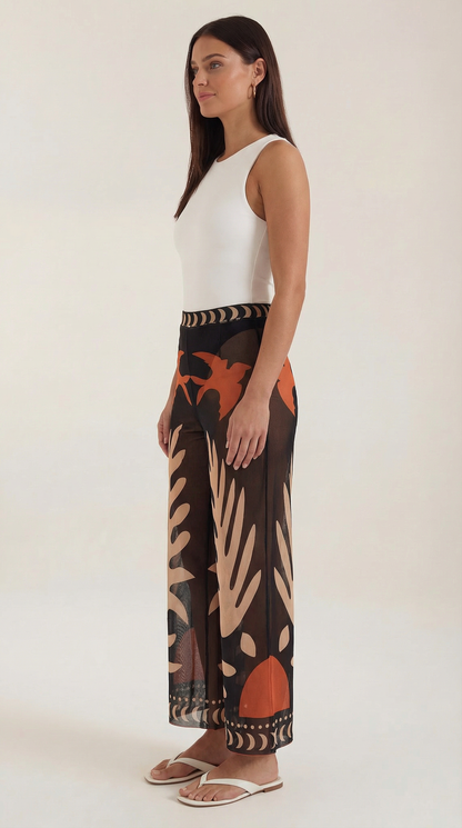 María Clotilde™ | Pantalón Transparente Beth Boho