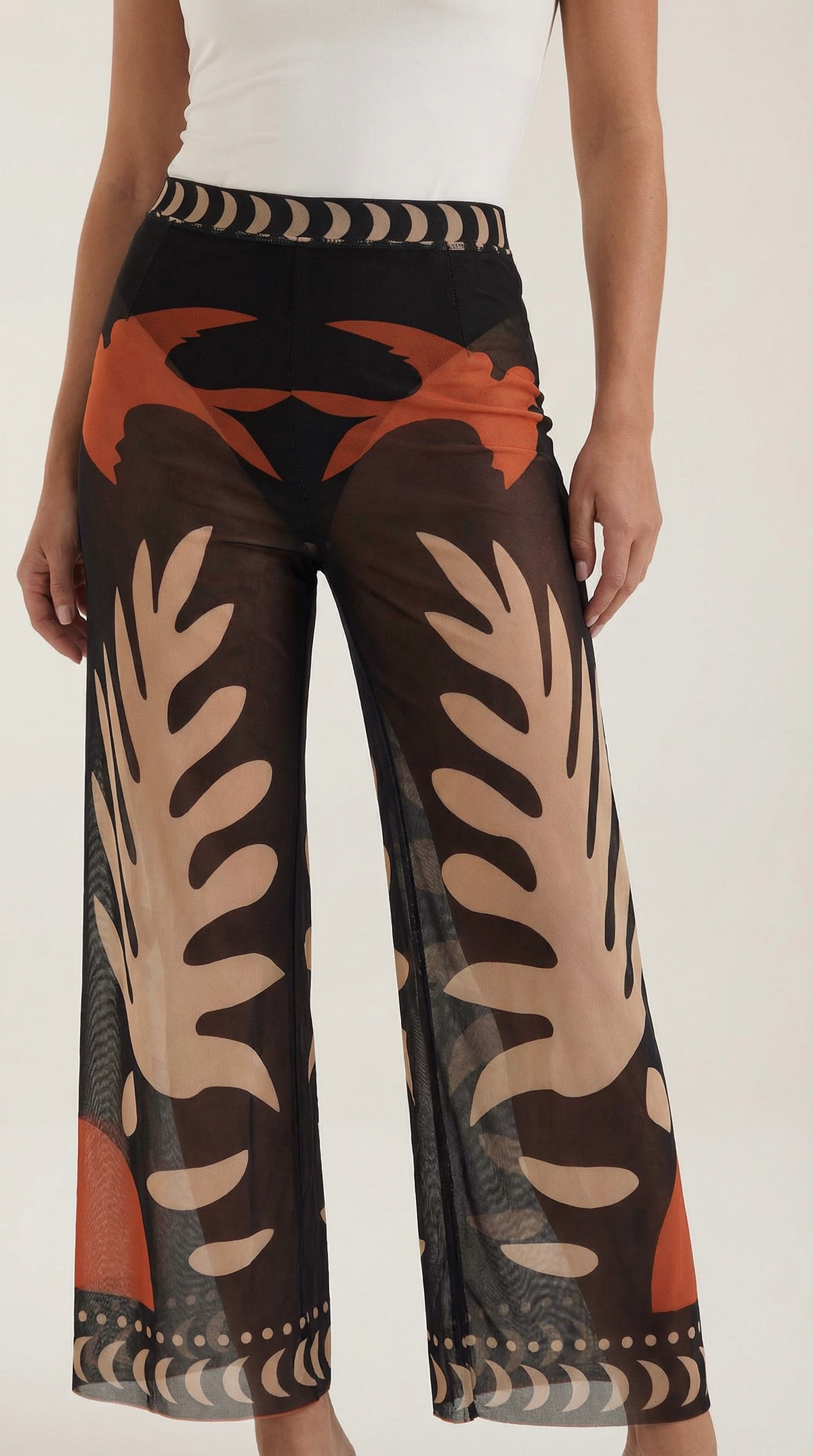 María Clotilde™ | Pantalón Transparente Beth Boho
