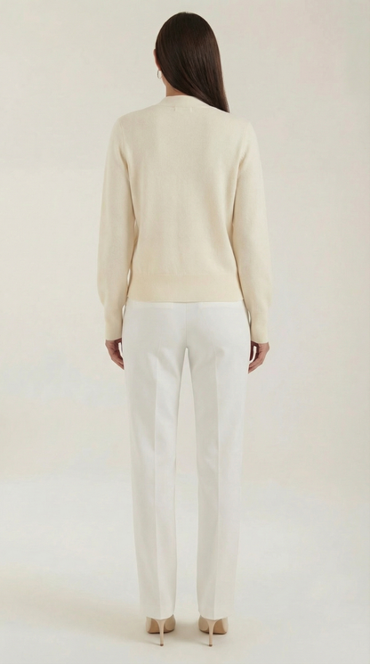 Weronika Iris™ | Cardigan de punto con cuello en V