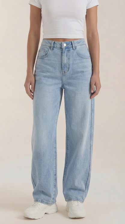 María Elva™ | Pantalones Bridget de corte amplio