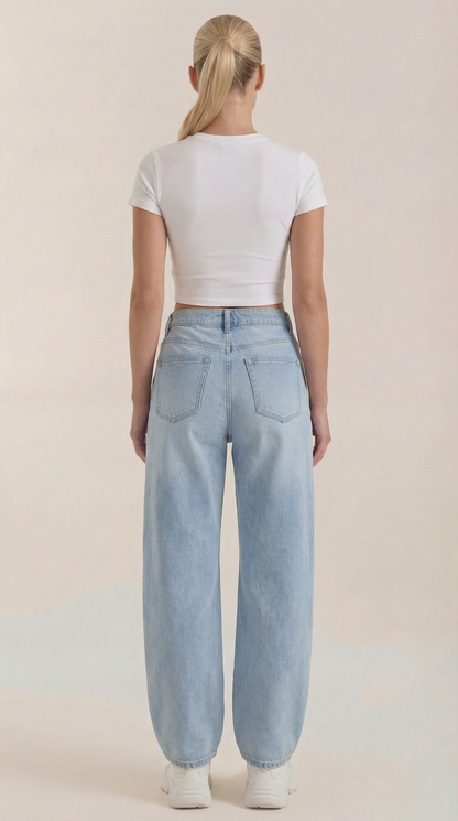 María Elva™ | Pantalones Bridget de corte amplio