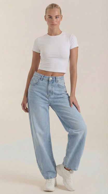 María Elva™ | Pantalones Bridget de corte amplio