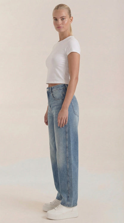 María Elva™ | Pantalones Bridget de corte amplio
