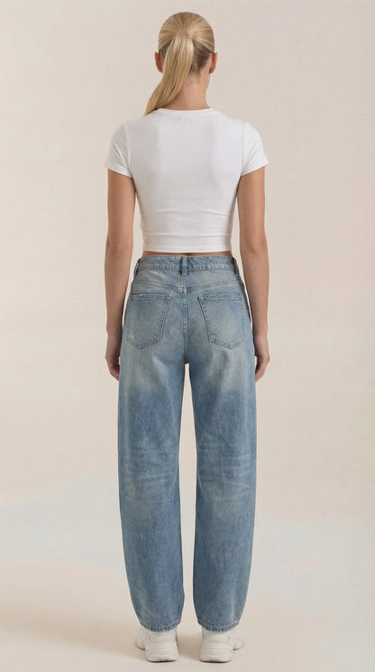 María Elva™ | Pantalones Bridget de corte amplio