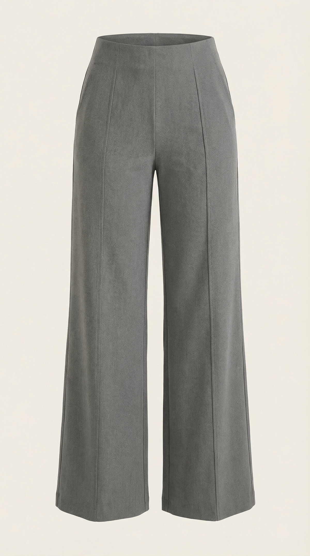María Etel™ | Pantalones Baggy Brooke de Cintura Media