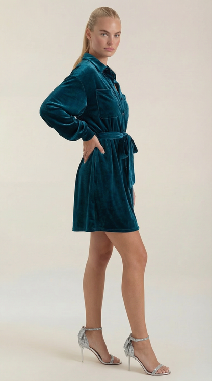 Ana Palmira™ | Minivestido Cecilia Gürtel Hemd