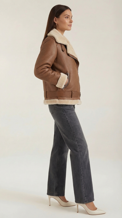 Sage™ | Chaqueta de forro polar con cinturón
