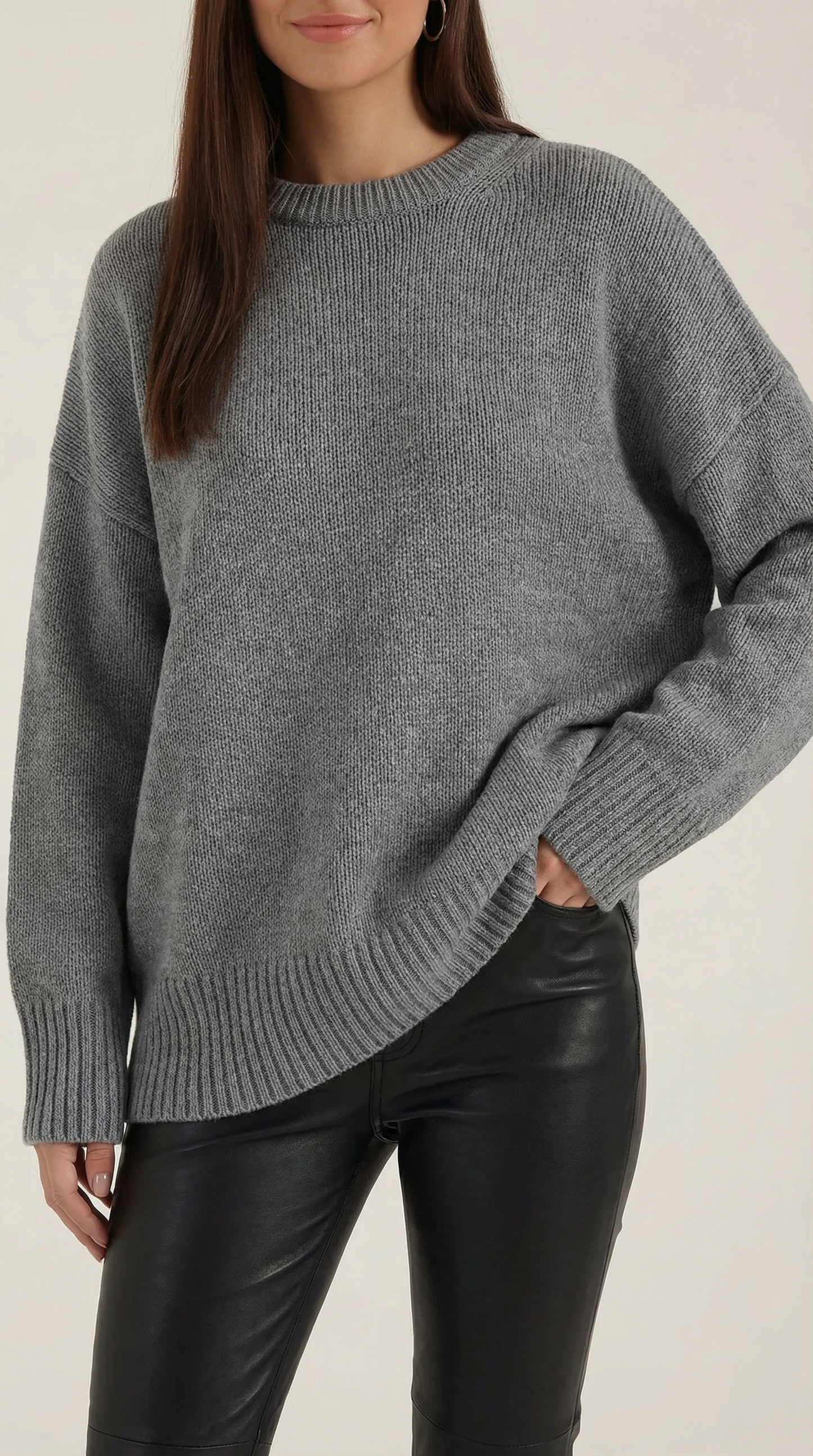 Ana Cosette™ | Suéter Oversize de Punto Connie