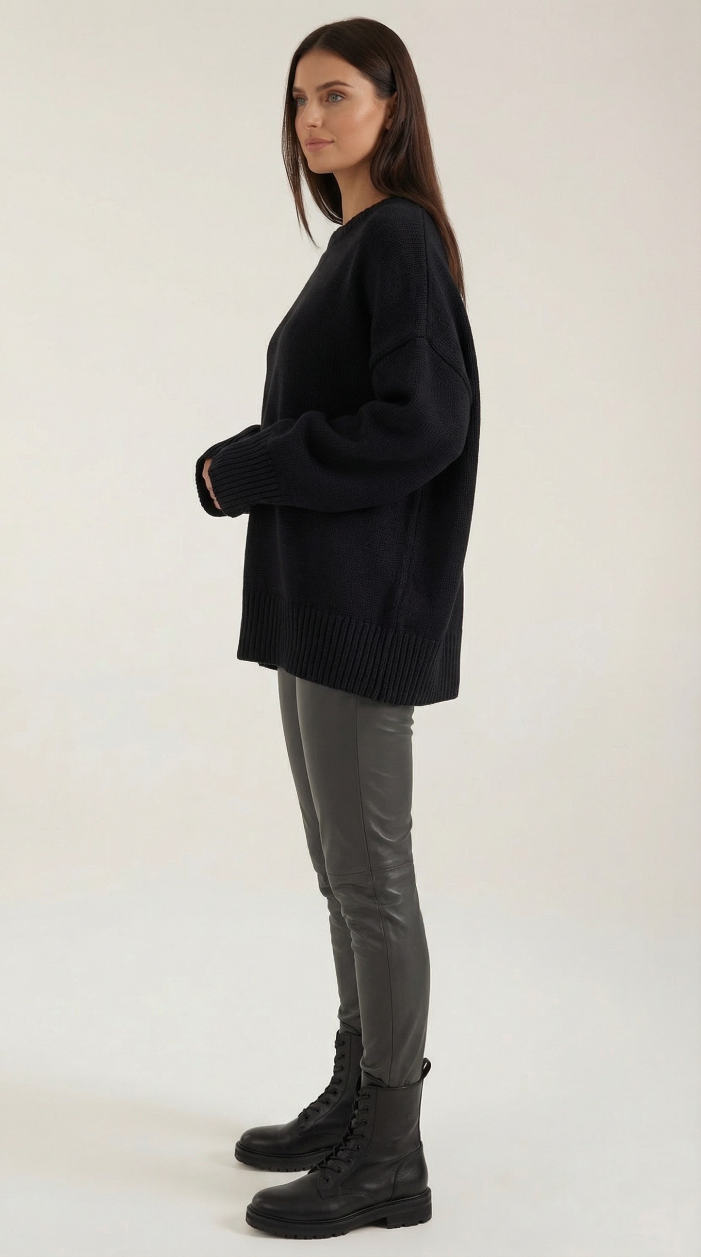 Ana Cosette™ | Suéter Oversize de Punto Connie