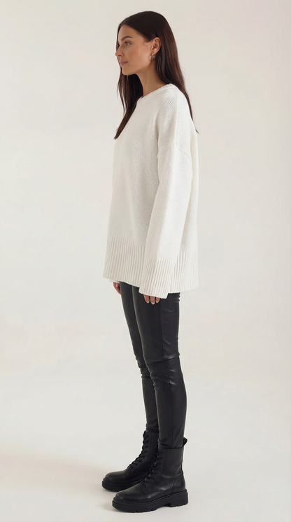 Ana Cosette™ | Suéter Oversize de Punto Connie