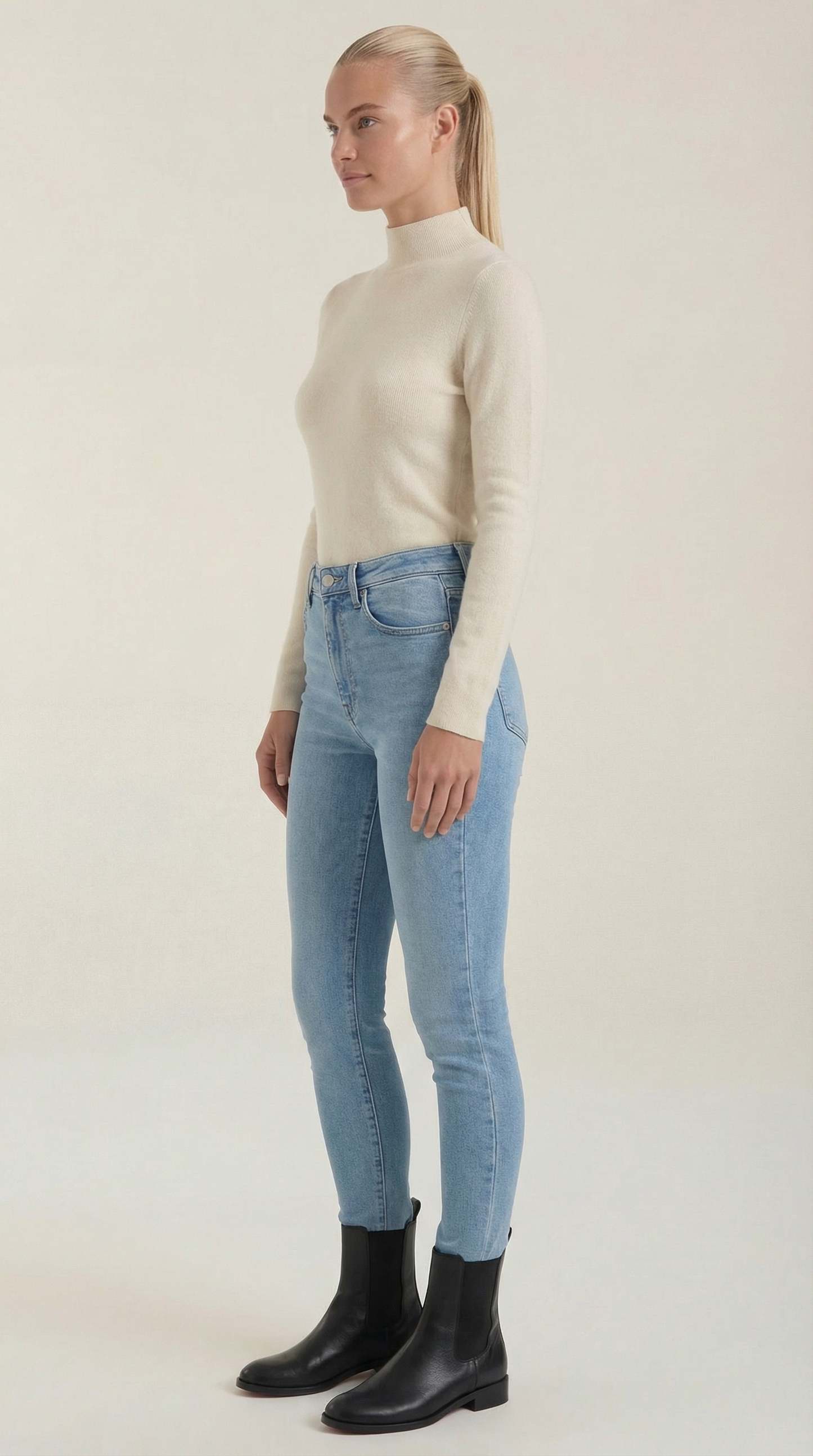 Briar™ | Algodón Top de Cuello Alto