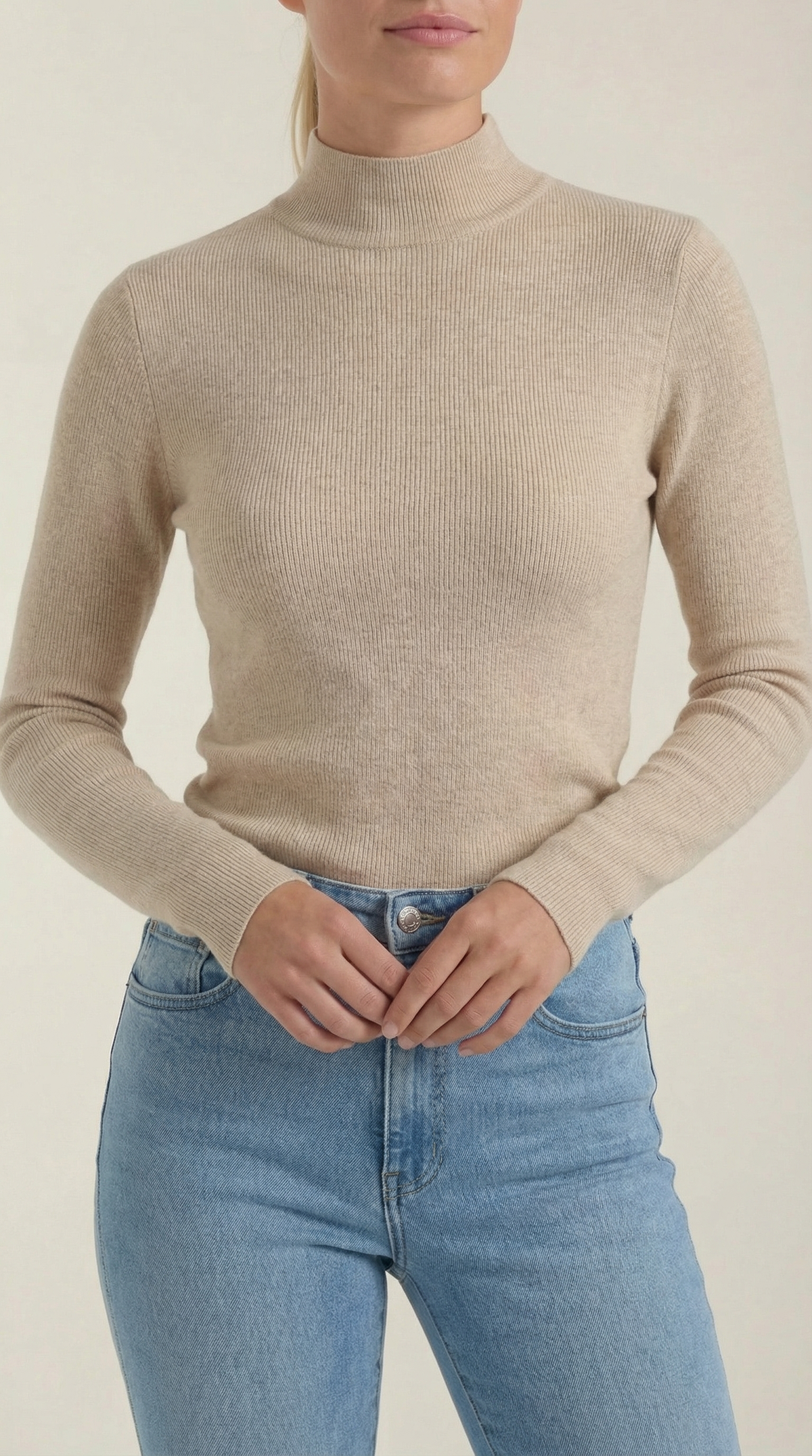 Pepa Naia™ | Cuello Alto de Algodón