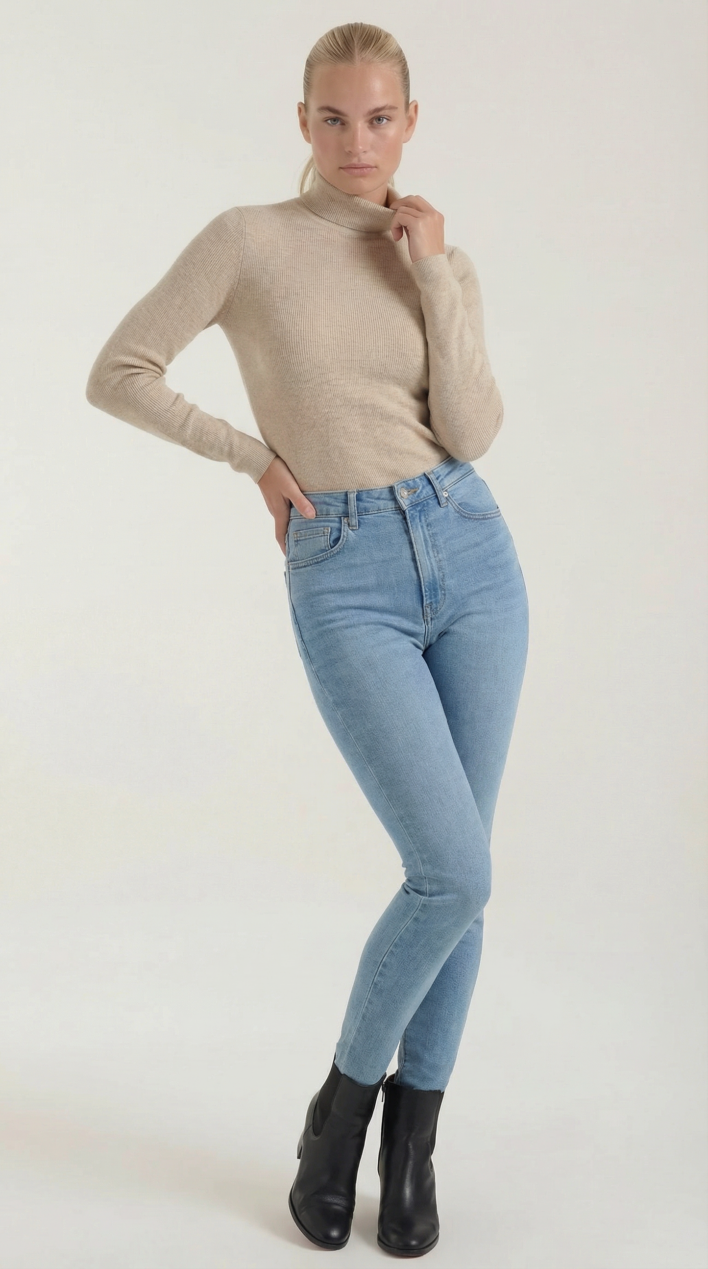 Briar™ | Algodón Top de Cuello Alto
