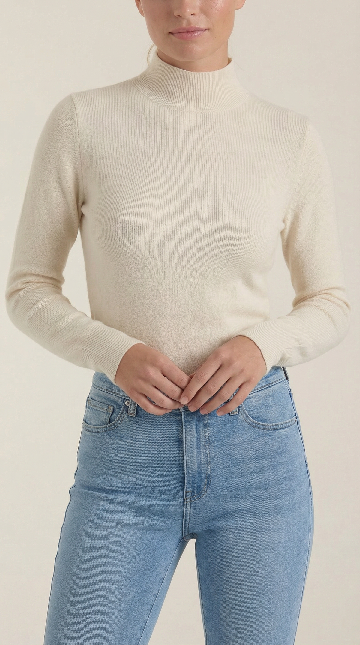 Pepa Naia™ | Cuello Alto de Algodón