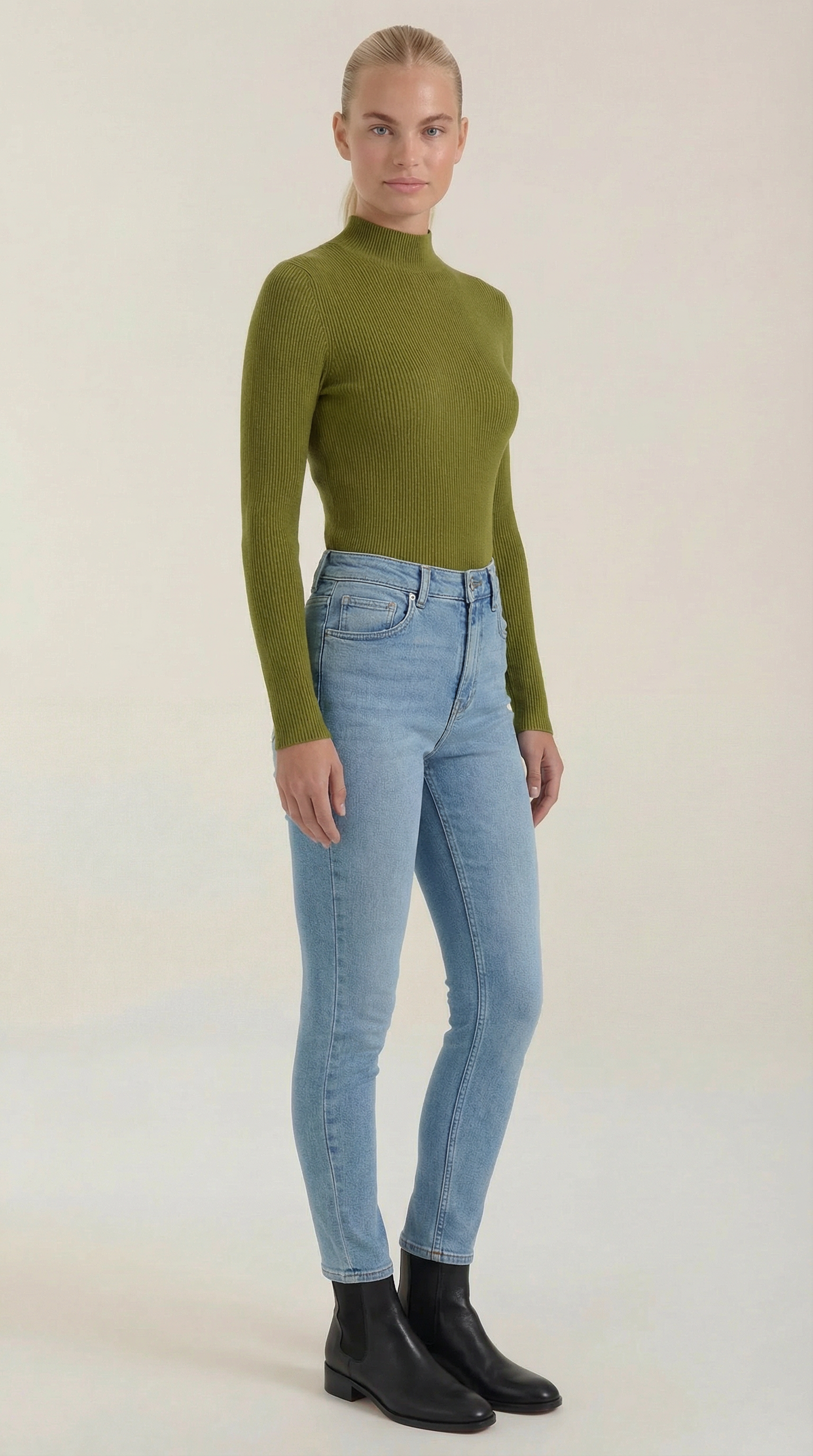 Briar™ | Algodón Top de Cuello Alto
