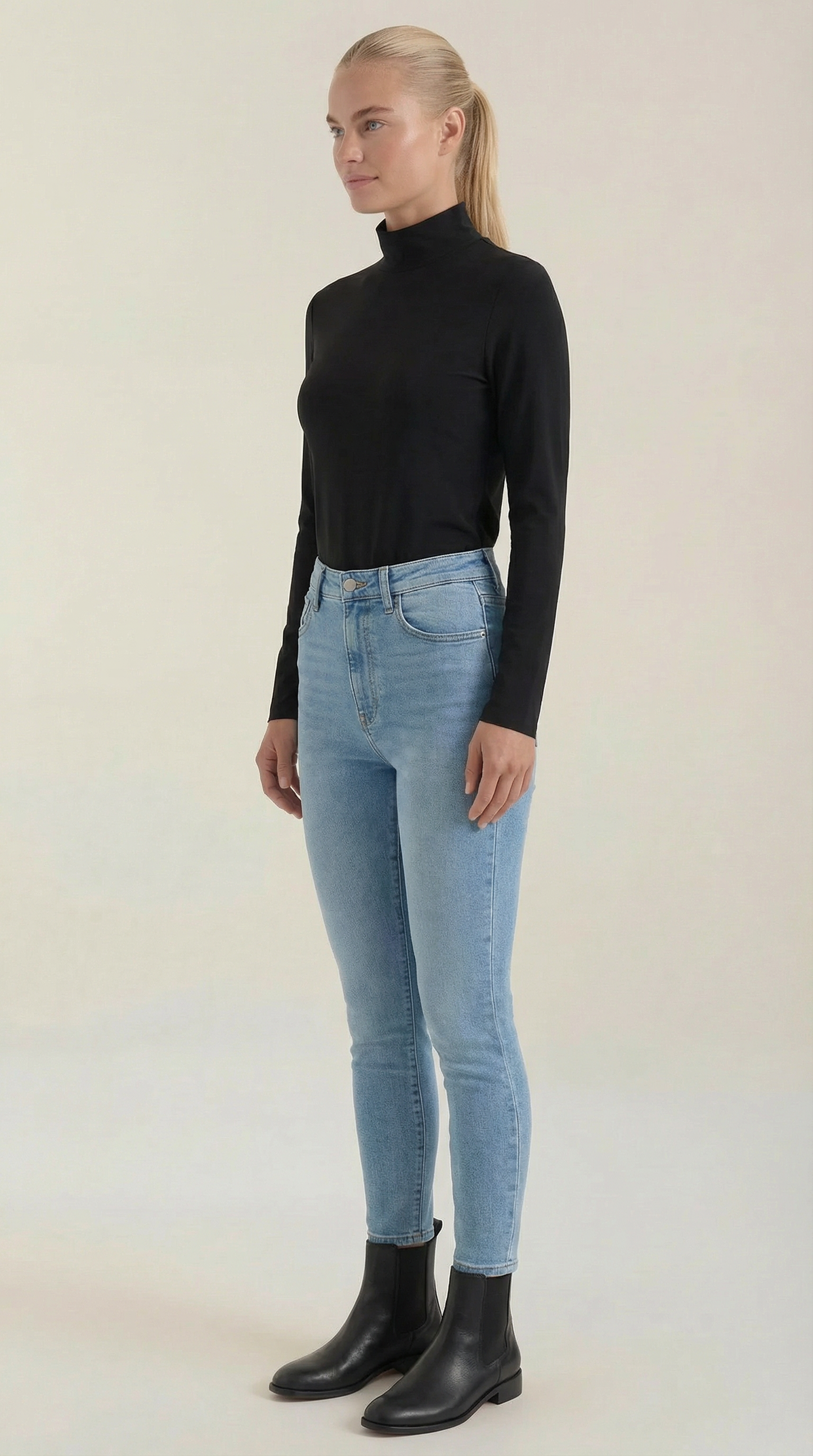 Briar™ | Algodón Top de Cuello Alto