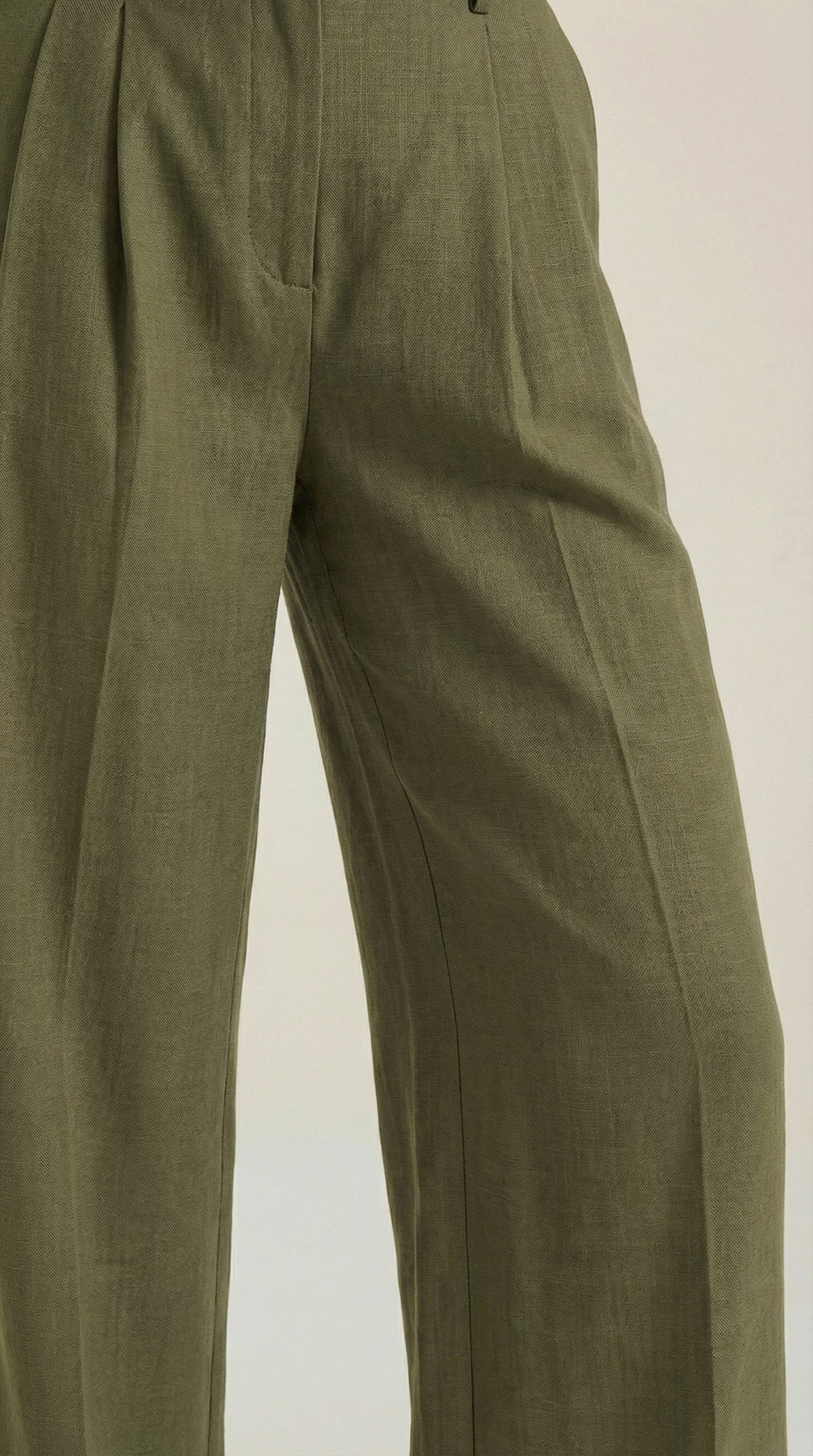 María Esther™ | Pantalones Plisados de Cintura Alta Courtney