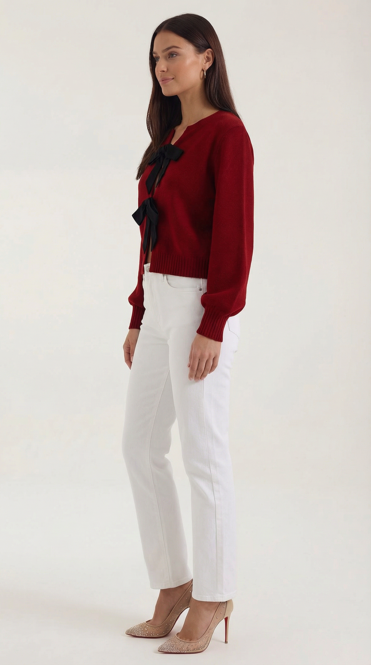 Odalys Judit™ | Suéter de Punto con Detalle de Lazo