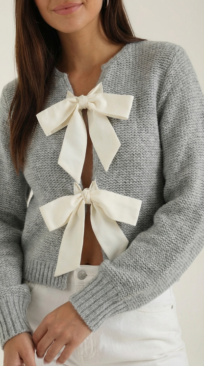Odalys Judit™ | Suéter de Punto con Detalle de Lazo