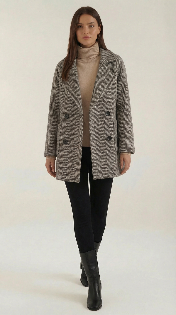 Rosa Icía™ | Chaqueta de Invierno Personalizada Dana