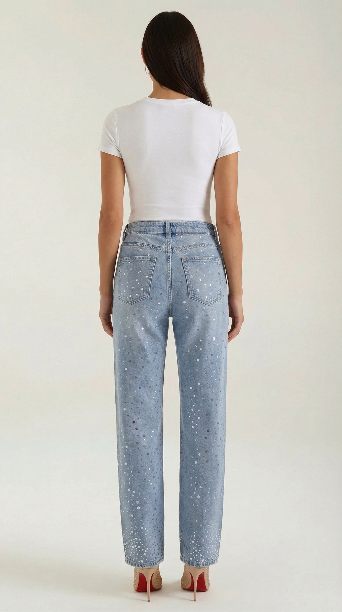 María Evelia™ | Jeans holgados Sparkling Dawn