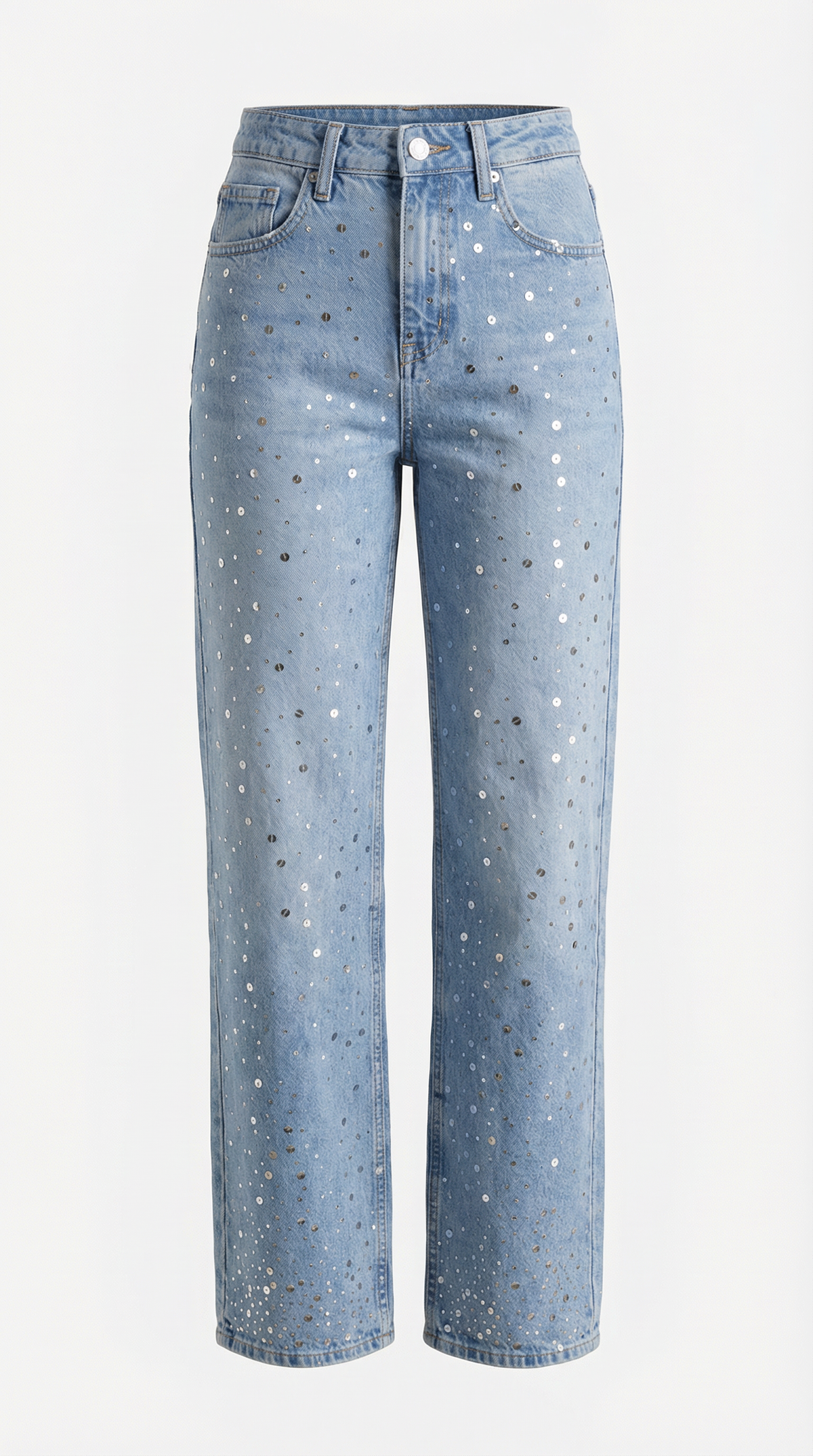 María Evelia™ | Jeans holgados Sparkling Dawn