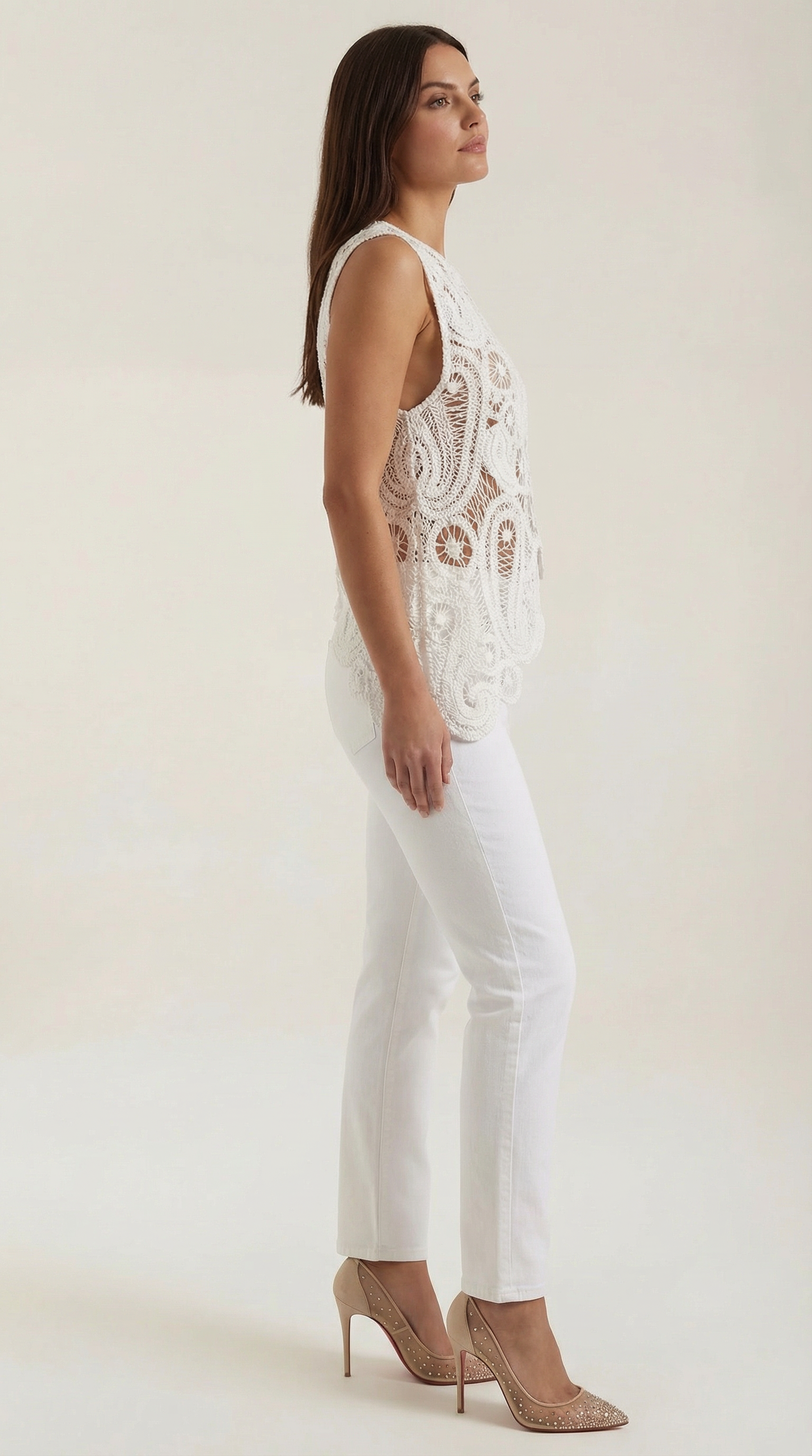 Roser Maritza™ | Blusa Asimétrica con Detalles de Encaje