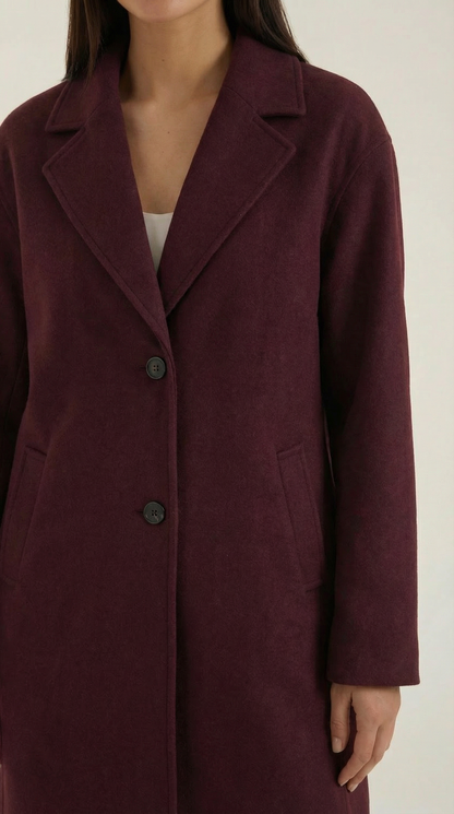Araceli Sanne™ | Abrigo Oversized de Lana