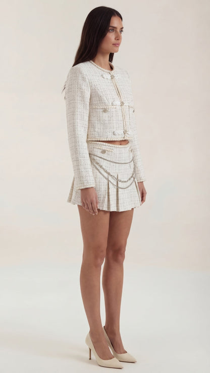 María Griselda™ | Doris Tweed Skirt Set