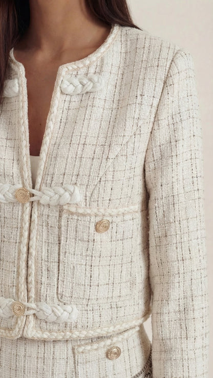 Ana Elena™ | Doris Conjunto de Falda de Tweed