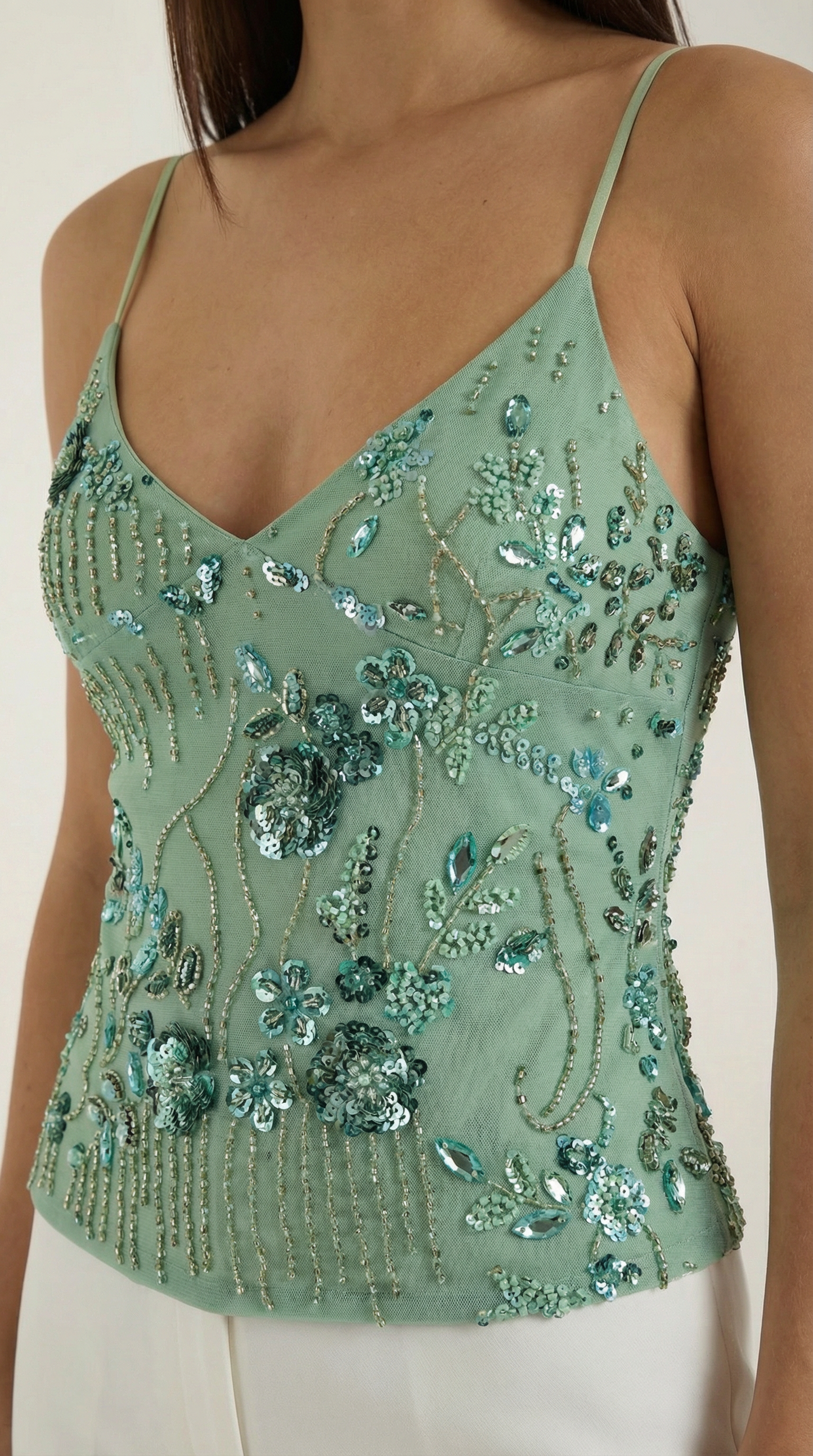 Ana Pilar™ | Camisón Dottie con Lentejuelas - Estilo Elegante