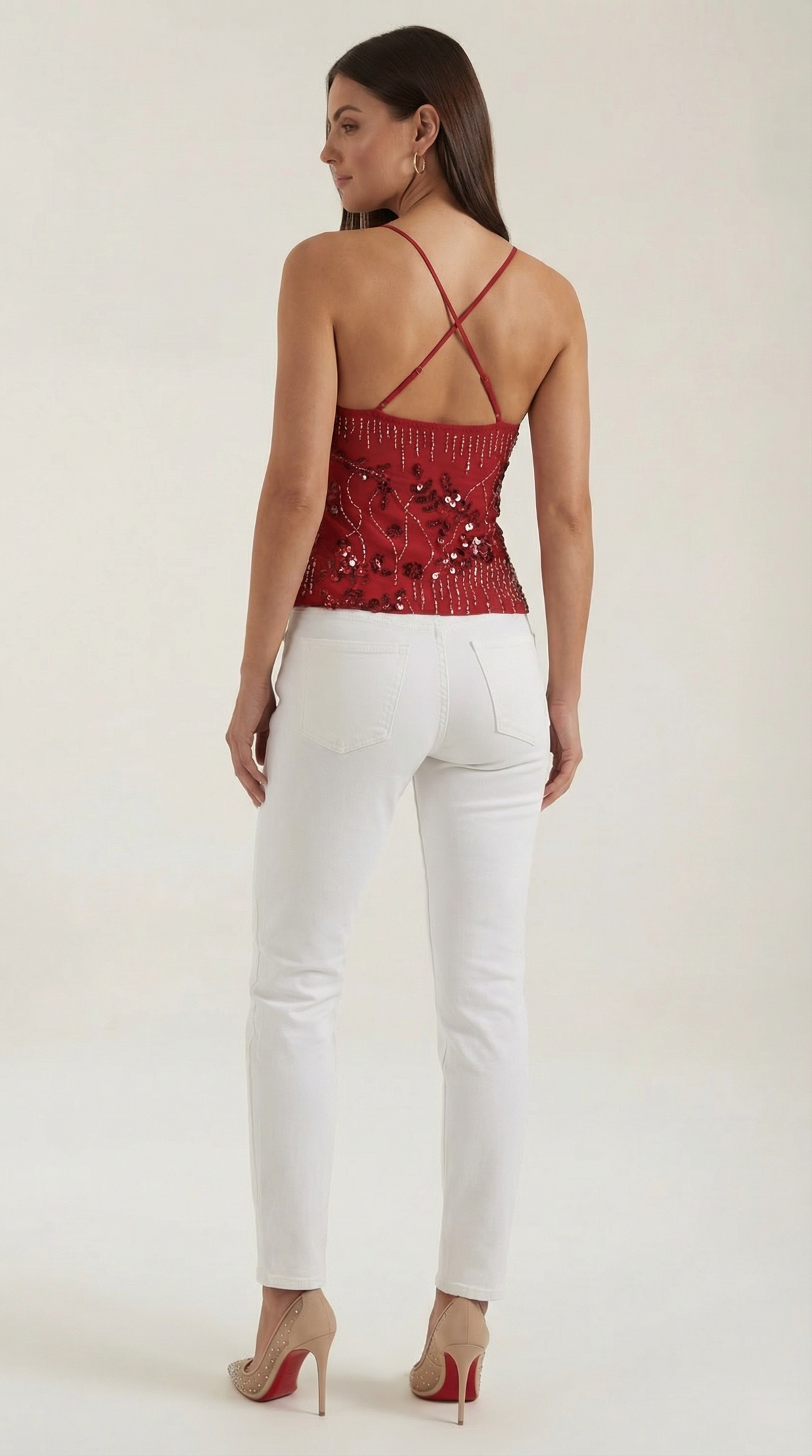 Ana Pilar™ | Camisón Dottie con Lentejuelas - Estilo Elegante