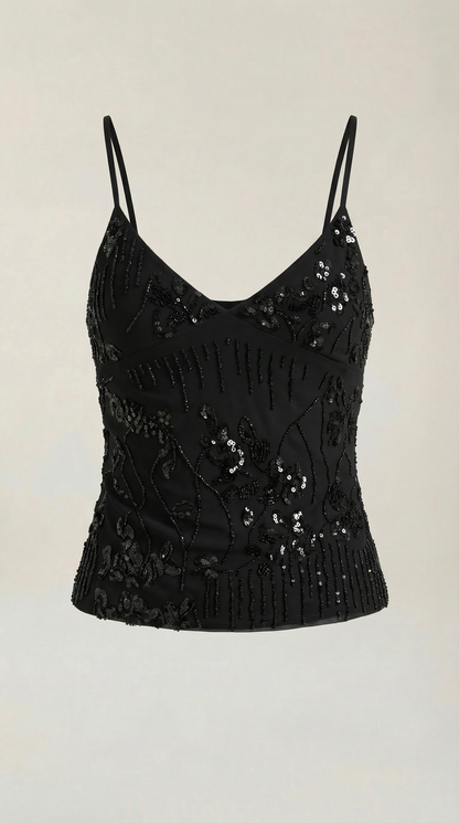 Ana Pilar™ | Camisón Dottie con Lentejuelas - Estilo Elegante