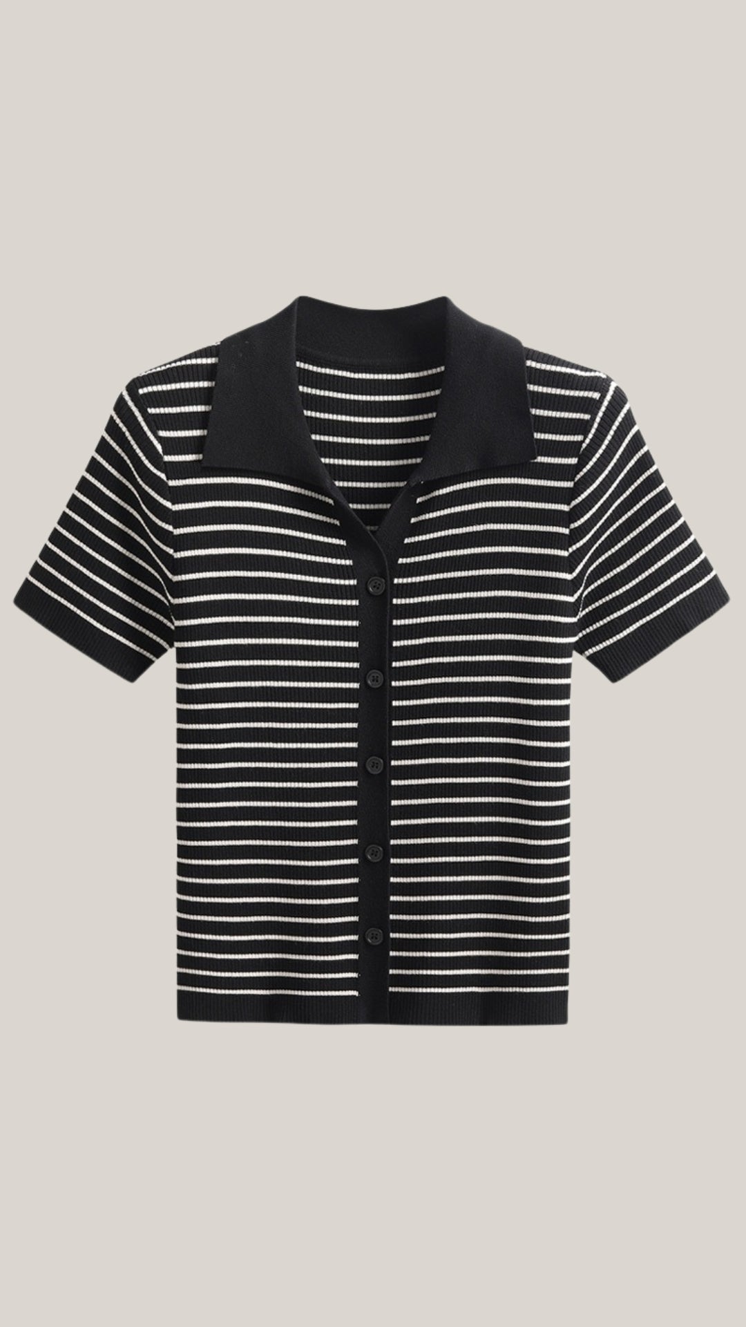 Julka Iluminada™ | Top Rayé Polo