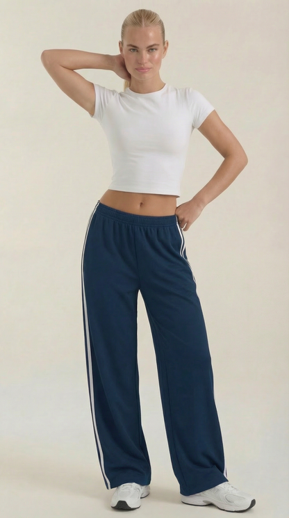Rosa Amparo™ | Eileen Weite Pantalones de Chándal