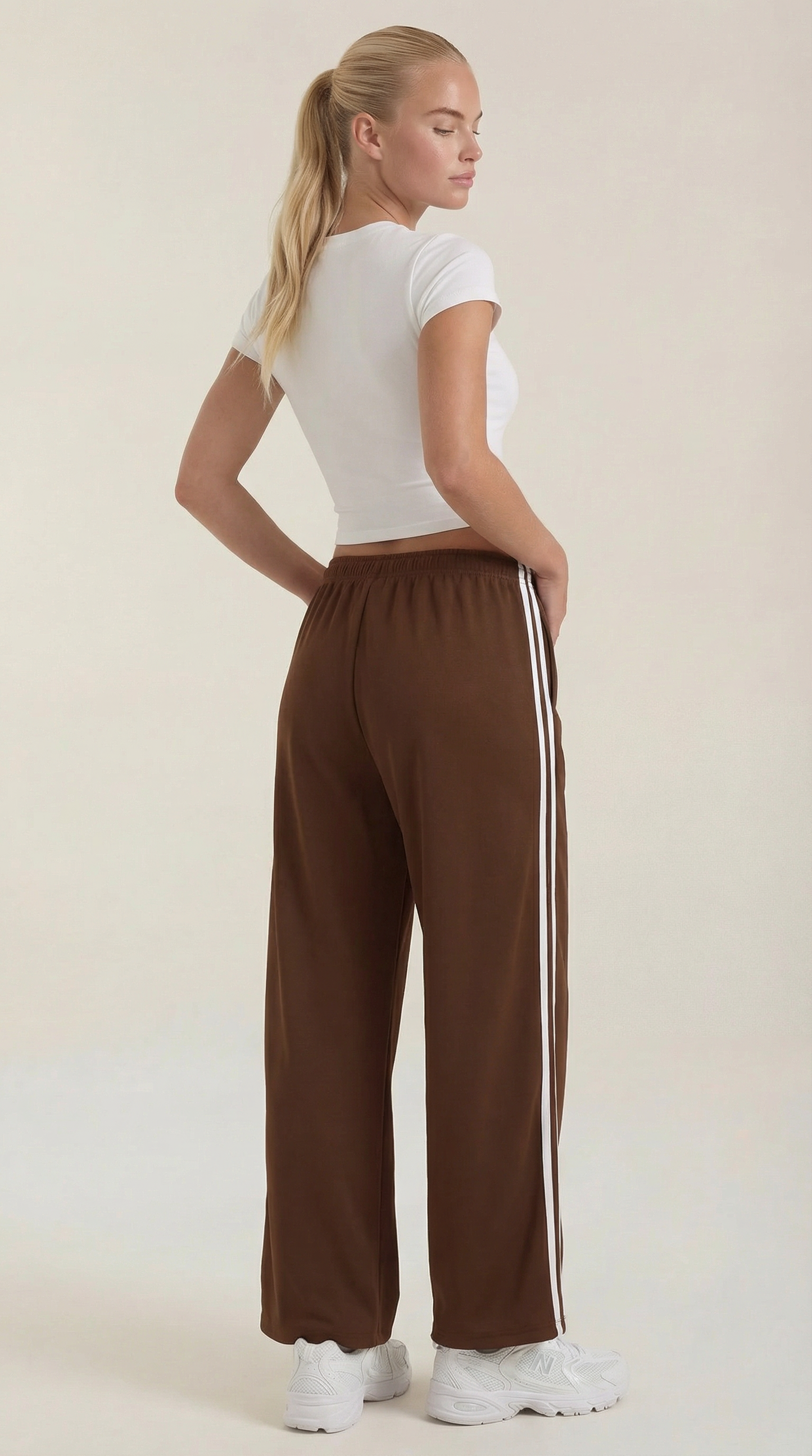 Rosa Amparo™ | Eileen Weite Pantalones de Chándal