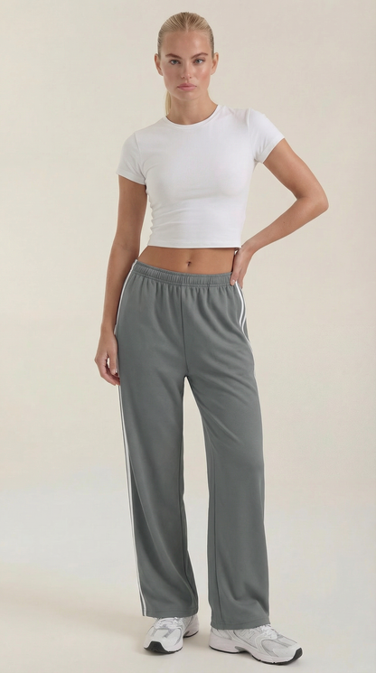 María Eudora™ | Eileen Weite Pantalones de Chándal
