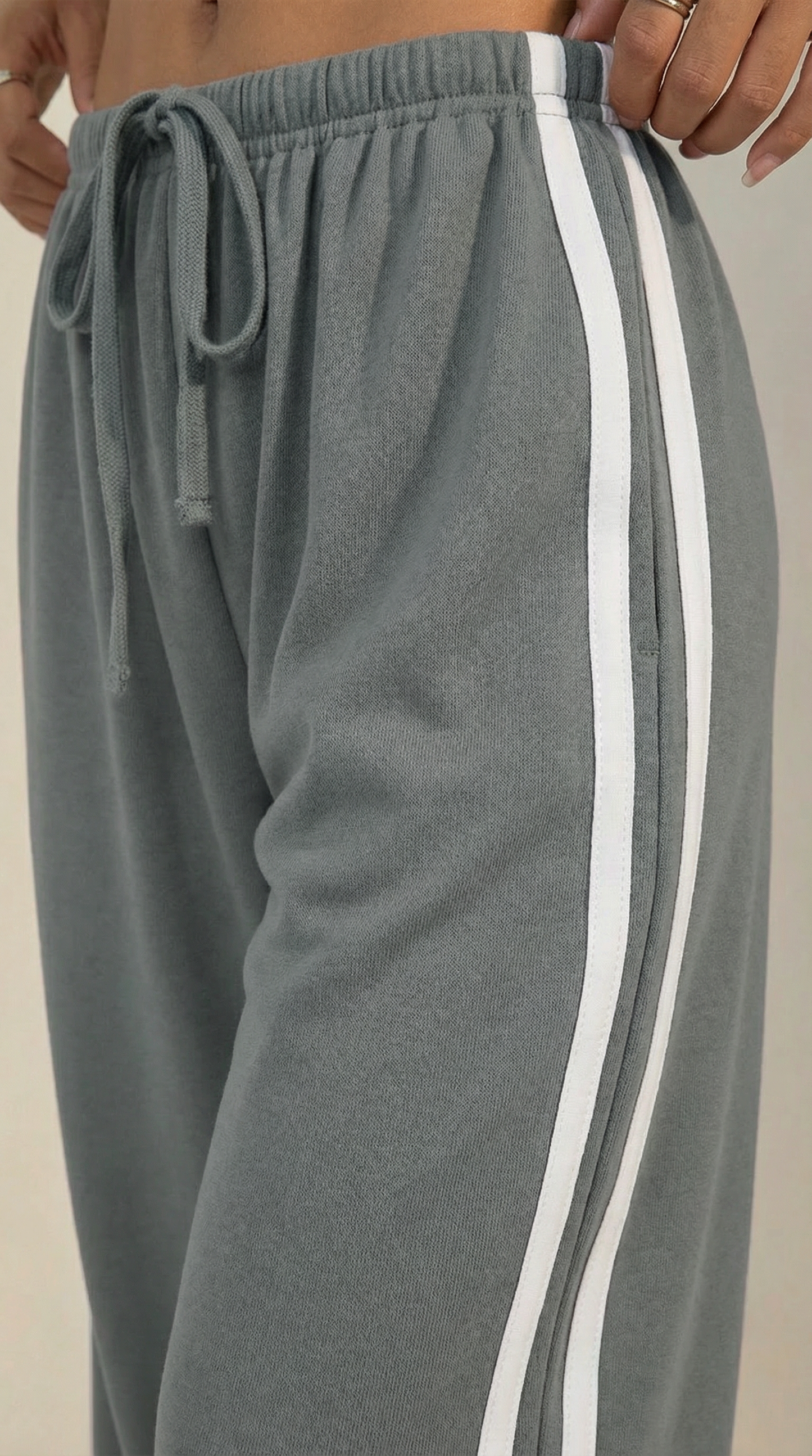 María Eudora™ | Eileen Weite Pantalones de Chándal