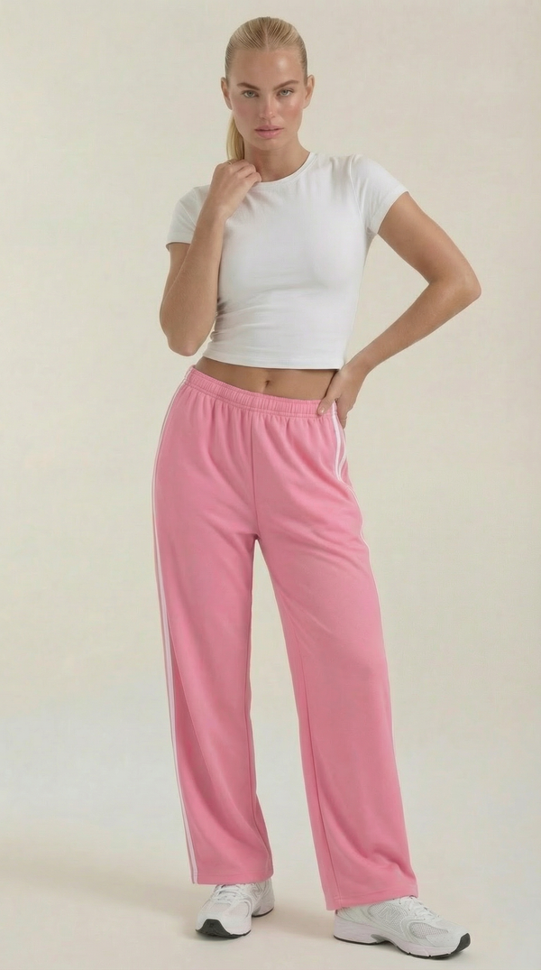 Rosa Amparo™ | Eileen Weite Pantalones de Chándal