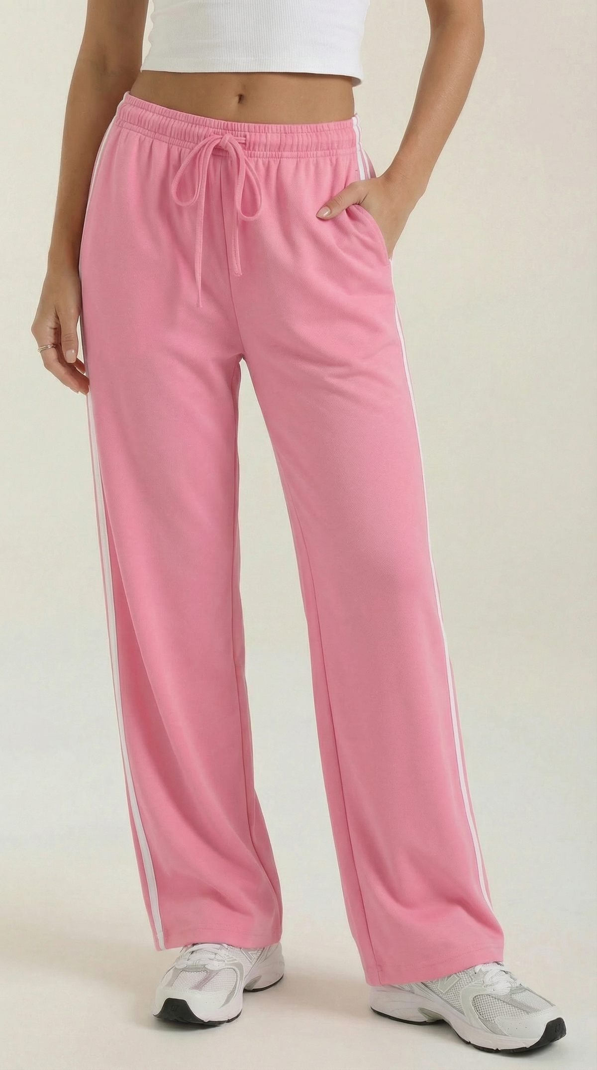 María Eudora™ | Eileen Weite Pantalones de Chándal
