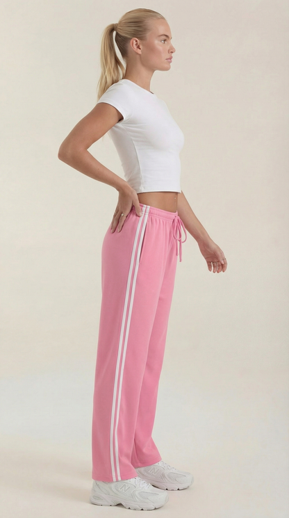 Rosa Amparo™ | Eileen Weite Pantalones de Chándal